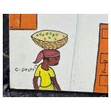 Original Painting of Board, Haiti