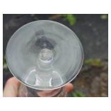 Set of Vintage Bryce Dimond Cut Wine Glasses