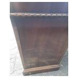Gorgeous Vintage Mahogany Campaign Desk with Leather Surface Inserts