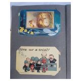 Amazing Antique Turn-of-the-Century Post Card Album
