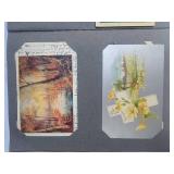 Amazing Antique Turn-of-the-Century Post Card Album