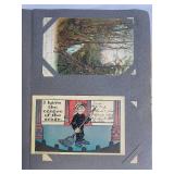 Amazing Antique Turn-of-the-Century Post Card Album