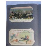 Amazing Antique Turn-of-the-Century Post Card Album