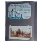 Amazing Antique Turn-of-the-Century Post Card Album