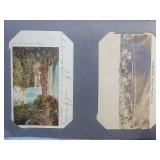 Amazing Antique Turn-of-the-Century Post Card Album