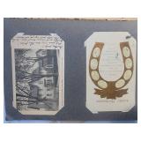 Amazing Antique Turn-of-the-Century Post Card Album