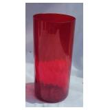 Cool MCM Vintage Red Water Glass Set - (3)