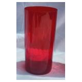 Cool MCM Vintage Red Water Glass Set - (3)