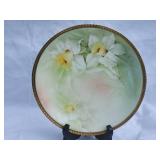 Antique Handpainted Italian Floral Plate Set - (4) - Richard-Ginori - (Ginori1975)