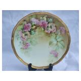 Antique Handpainted Italian Floral Plate Set - (4) - Richard-Ginori - (Ginori1975)