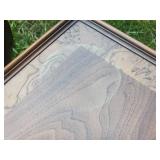 Vintage Baker Furniture - Elegant Carved Mahogany Scalloped Side Table Pair