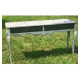 Vintage Henredon - Pronvincial Painted Console Table
