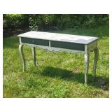 Vintage Henredon - Pronvincial Painted Console Table