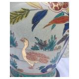 Vintage Frederick Cooper Lamp Co. - Stunning Chinese Ceramic Ginger Jar Table Lamp Pair