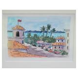 Idyllic Seaside Fine Art Print