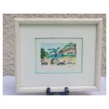 Alexandre Minguet - Signed Fine Art Print Pair - Seaside Series