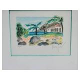 Alexandre Minguet - Signed Fine Art Print Pair - Seaside Series