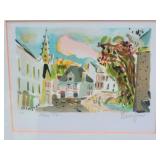 Alexandre Minguet - Signed Fine Art Print  - Plaza - 1/100