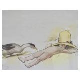 George Redon - Idyllic Fine Art Print Pair - Ne Buvez Jamais d