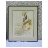 George Redon - Idyllic Fine Art Print Pair - Ne Buvez Jamais d