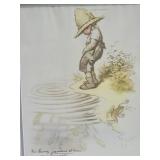 George Redon - Idyllic Fine Art Print Pair - Ne Buvez Jamais d