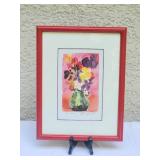 Alexandre Minguet - Signed Fine Art Print Pair - Floral Still-Life Series