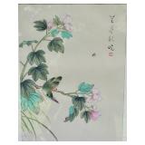 Vintage Japanese Watercolor Botanical