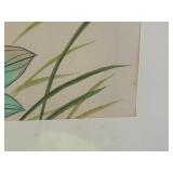 Vintage Japanese Watercolor Botanical