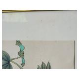Vintage Japanese Watercolor Botanical