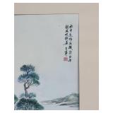 Classical Chinese Watercolor Seasonal Print Pair - Autumn - Spring