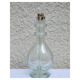 Vintage 4-Compartment Corked Crystal Decanter