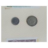 Mid-Century Global Currency Framed Collection