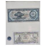 Mid-Century Global Currency Framed Collection