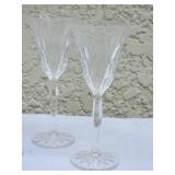 Vintage Orrefors Fine Crystal Champagne Glass Set - (6)