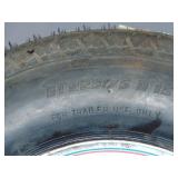 ST225/75D-15 LRD Trailer Tire and 6-Hole Custom Spoke Wheel