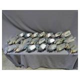 Mixed Lot of 23 Duck Decoys with Carry Bag