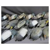 Mixed Lot of 23 Duck Decoys with Carry Bag