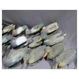 Mixed Lot of 23 Duck Decoys with Carry Bag