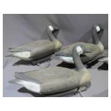 Mixed Lot of 7 Goose Decoys with Carry Bag