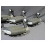 Mixed Lot of 7 Goose Decoys with Carry Bag