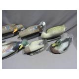 Mixed Lot of 9 Duck Decoys