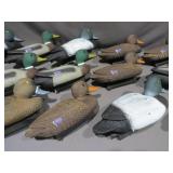 Mixed Lot of 18 Duck Decoys