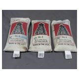 3 Piece Lot of West Coast Magnum Lead Shot - 8