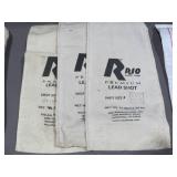 Mixed Lot of Lead Shot and Seed Collector Bags