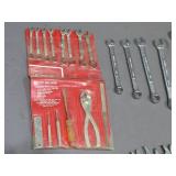 Mixed Lot of Wrenches and Electrical Repair Kit