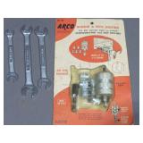 Mixed Lot of Wrenches and Electrical Repair Kit