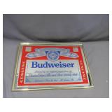 Budweiser King of Beers Mirror - 25" x 18"