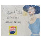 Vintage Pepsi Cola Poster/Sign