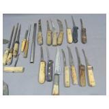 Mixed Lot of Meat Knives and Accessories