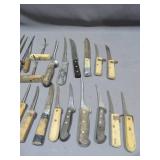Mixed Lot of Meat Knives and Accessories